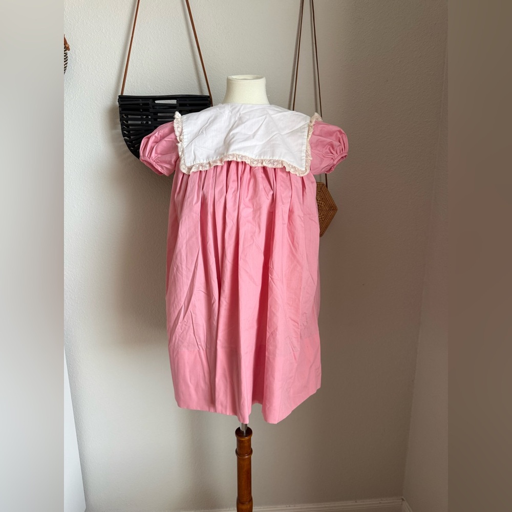 Lollipop Pink Bib Dress